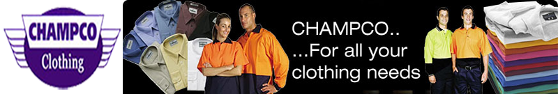 Welcome to Champco the Clothing Manufacturing, Wholesaling, Screen Printing, Embroidering and Imports Company  - Champco Clothing